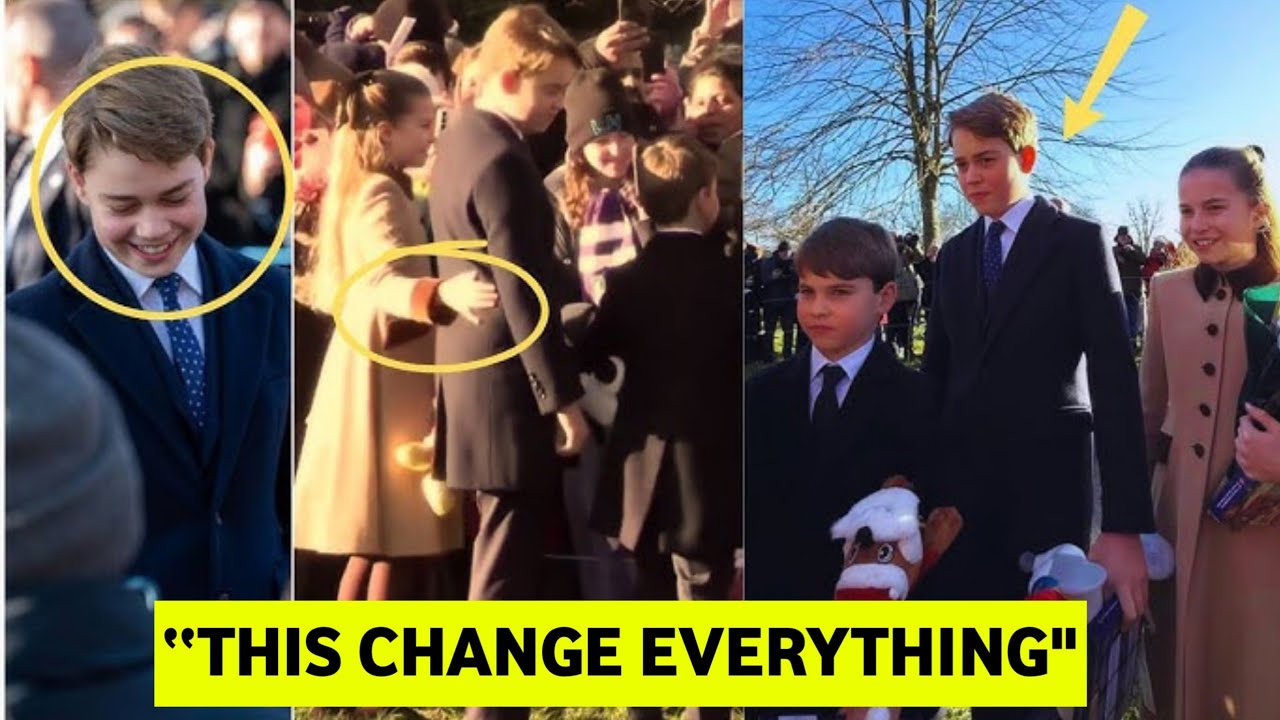 Princess Charlotte’s Touching Moment With Prince George at Sandringham Christmas