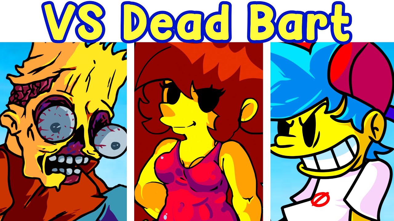 Friday Night Funkin': VS Dead Bart [Springfield Incident Build] FNF Mod x The Simpsons