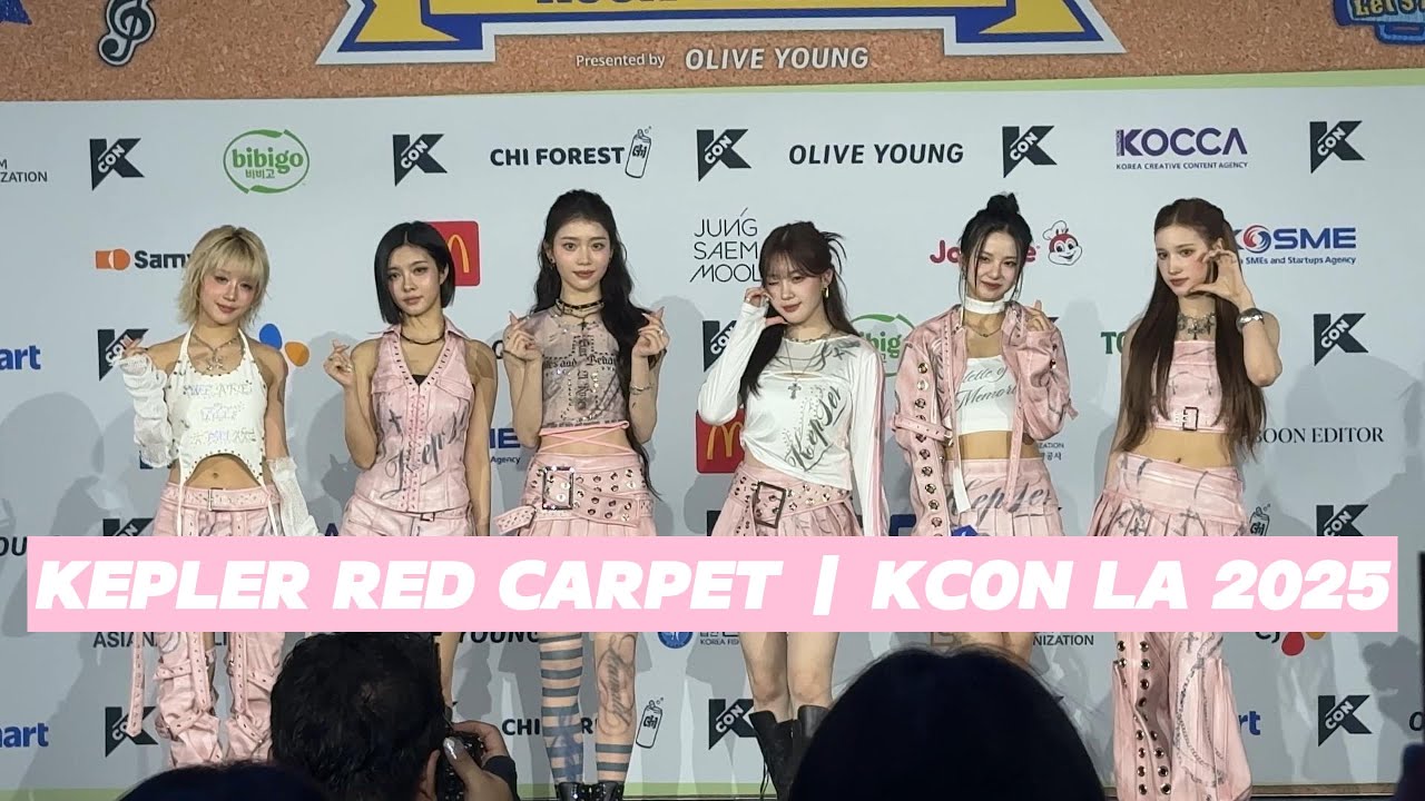 [4K] KEPLER Red Carpet Day 3 | KCON LA 2025
