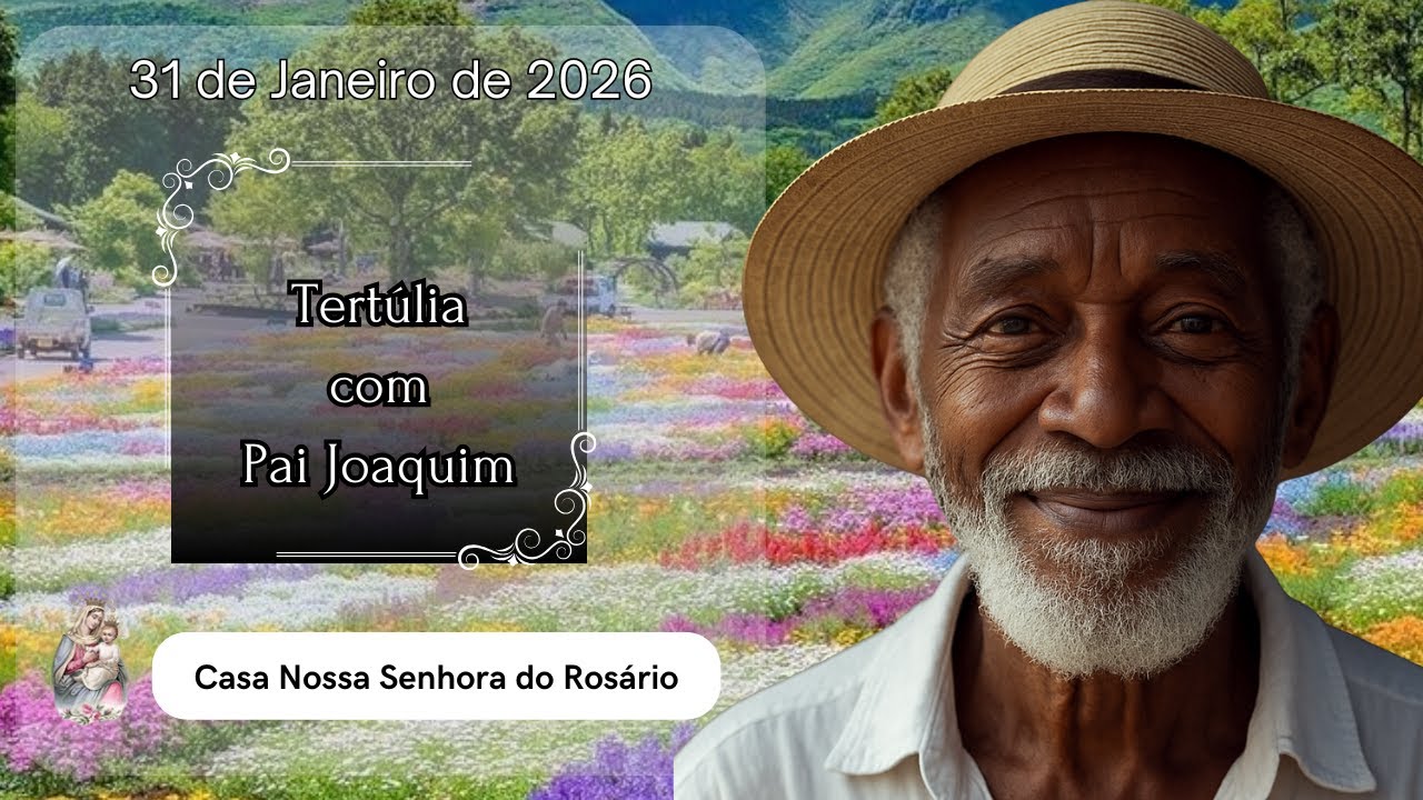 Tertúlia com Pai Joaquim | 31 de Janeiro de 2026 | Primeira gira de Pretos Velhos do ano.