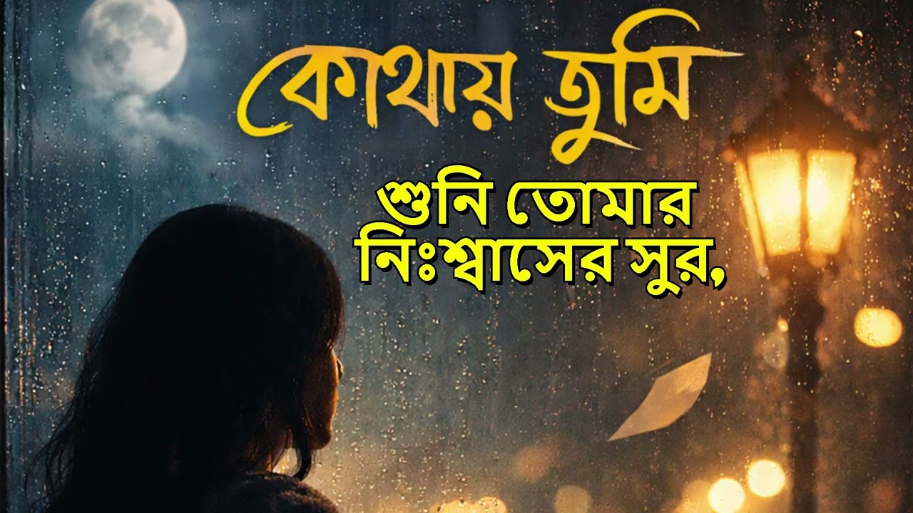 কোথায় তুমি | নীরব ভালোবাসার প্রশ্ন | Where Are You | Bangla Sad Romantic Song