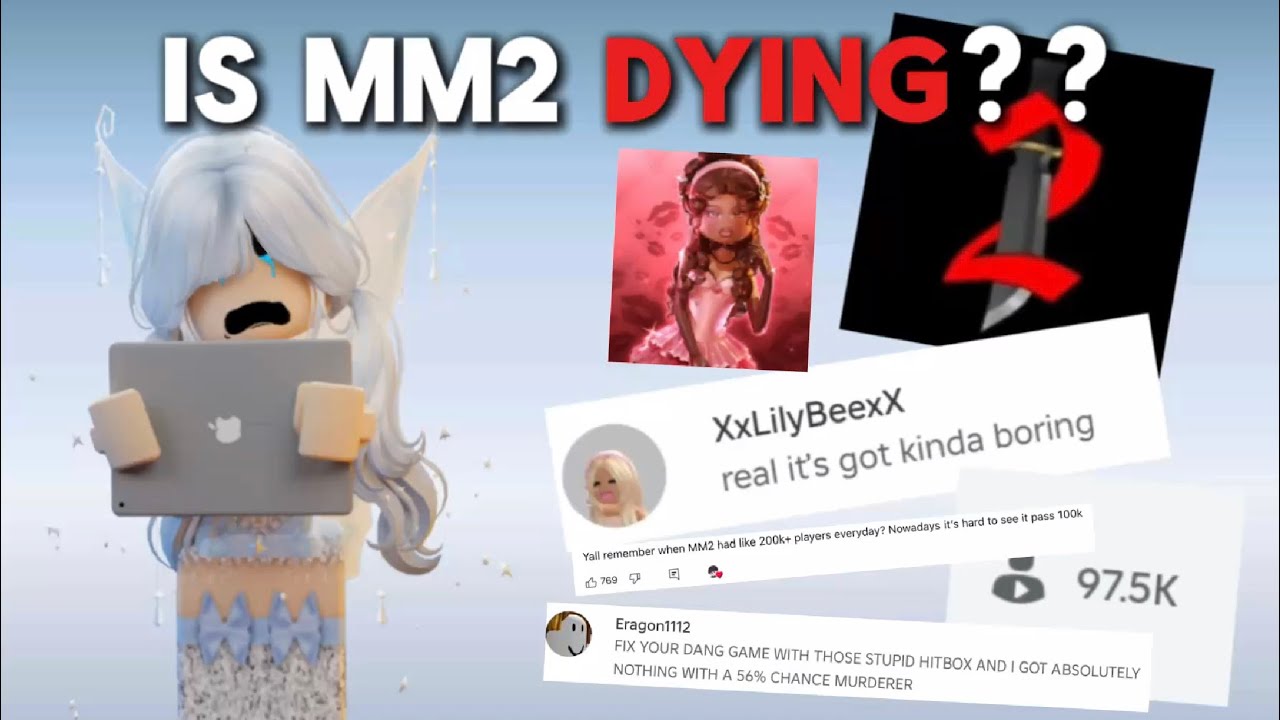 roblox mm2 is DYING || roblox rant 2024