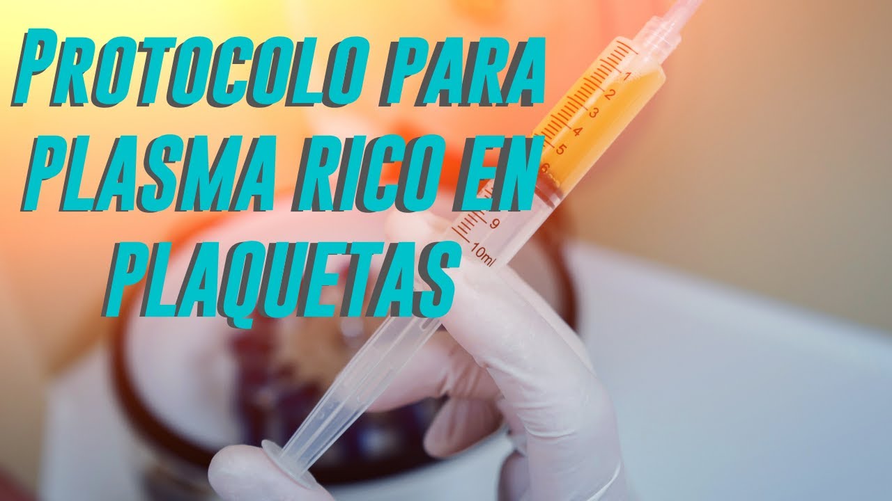 Como se obtiene el plasma rico en plaquetas (PRP) al menor costo.