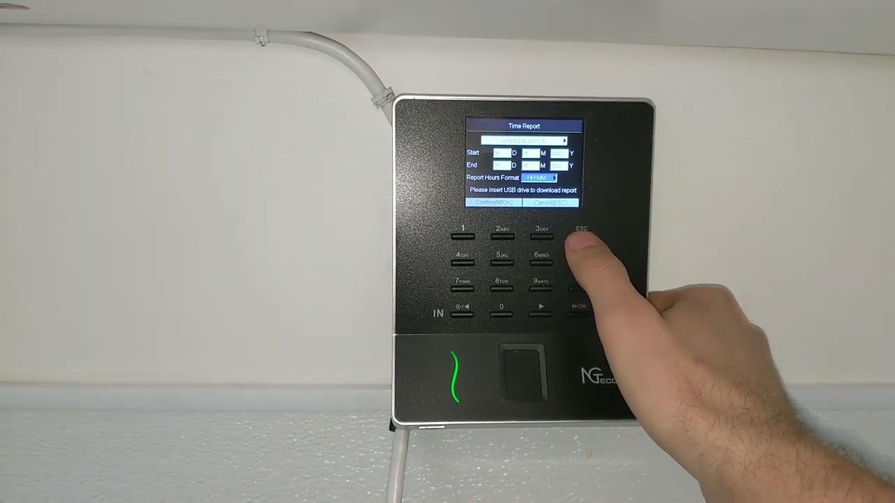 NG Teco Punch Clock Administration