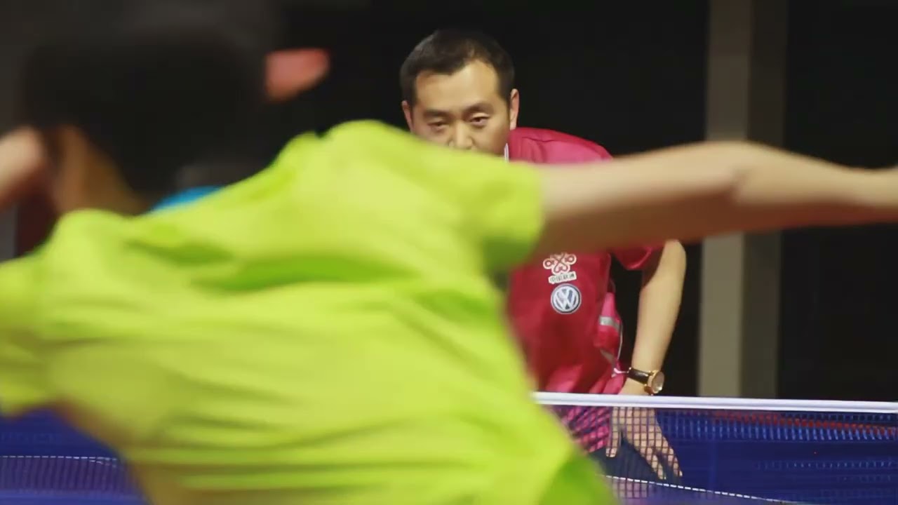 Coach Kong Linghui (CHN) at the 2011 Rotterdam WTTC