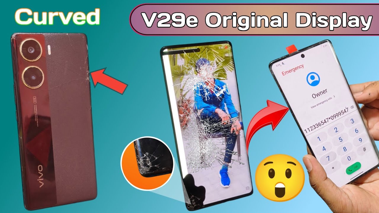 V29e Display change | Vivo V29e Display change price | Vivo V29e Display replacement | curve display