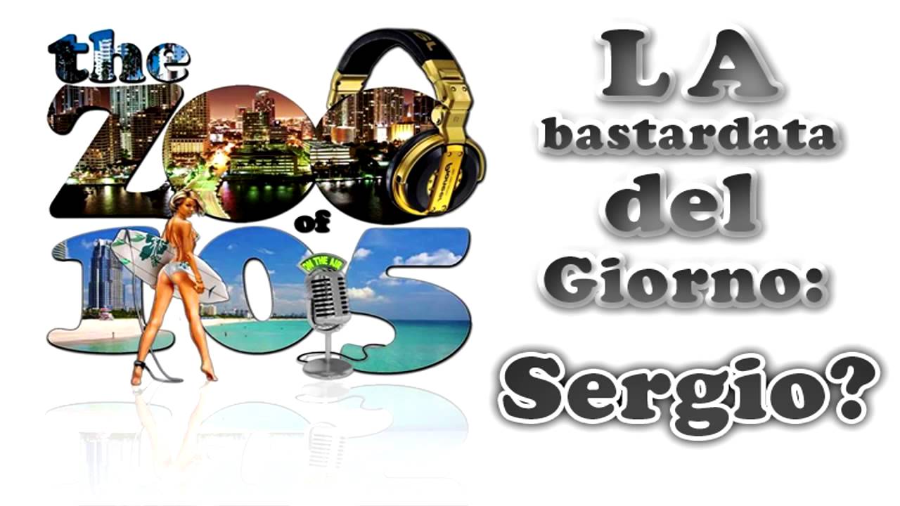 La bastardata del giorno: Sergio?