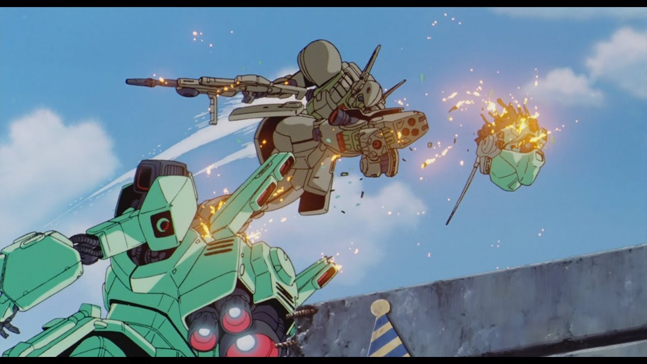 Mobile Suit Gundam F91【日本語字幕】迎撃する地球連邦軍