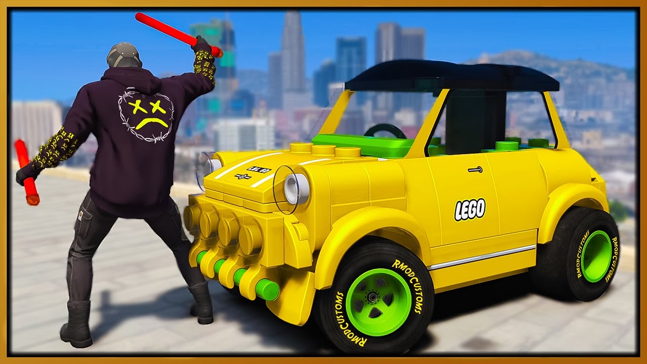 Ролевая игра GTA 5 &mdash; ПОЛИЦИЯ НЕНАВИДЕЛА МОЮ МАШИНКУ LEGO | RedlineRP