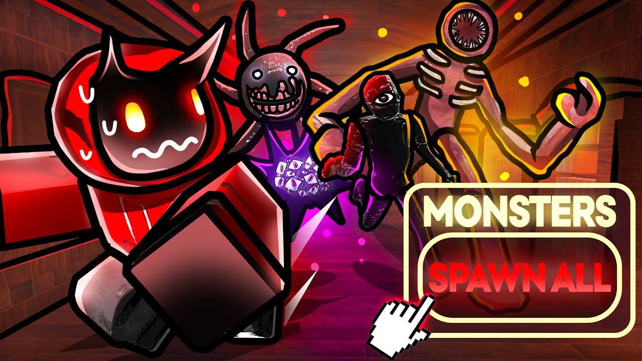 Becoming A MONSTER In Roblox Doors To Troll My FRIENDS...