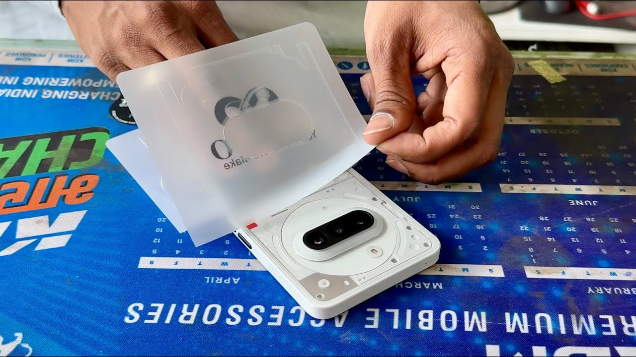Nothing Phone 3a Back Glass Protector Membrane | Nothing Phone 3a Back Lamination Full Body Cover