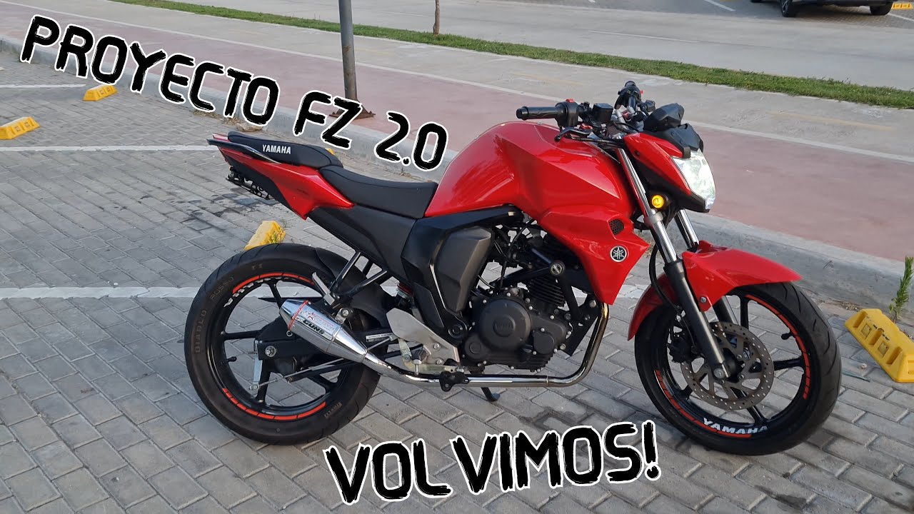 MI MOTO PROYECTO - YAMAHA FZ 2.0 MODIFICADA #1