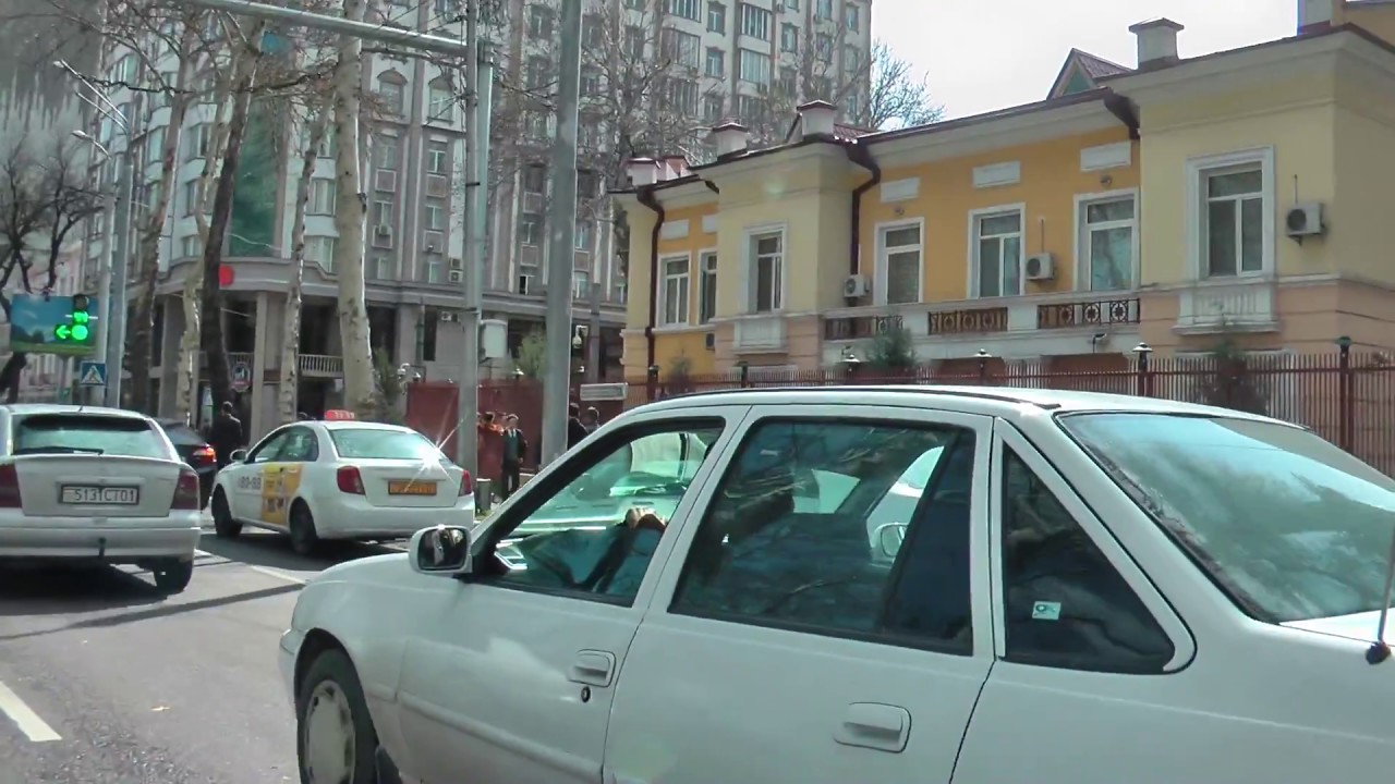 Меняющийся Душанбе. Часть 40. От водонасосной до вокзала. Проспект Рудаки. Февраль 2018