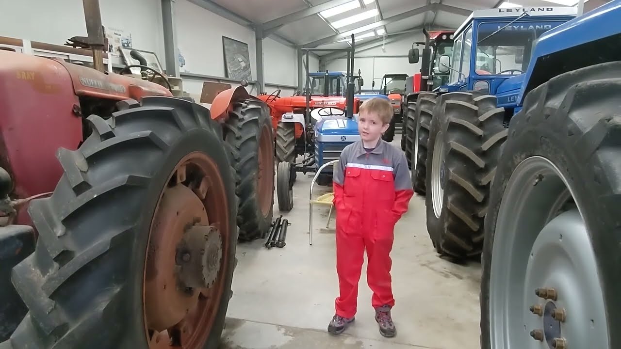 Welcome to Zach's tractors! Visit To Charnley's Tractor Museum