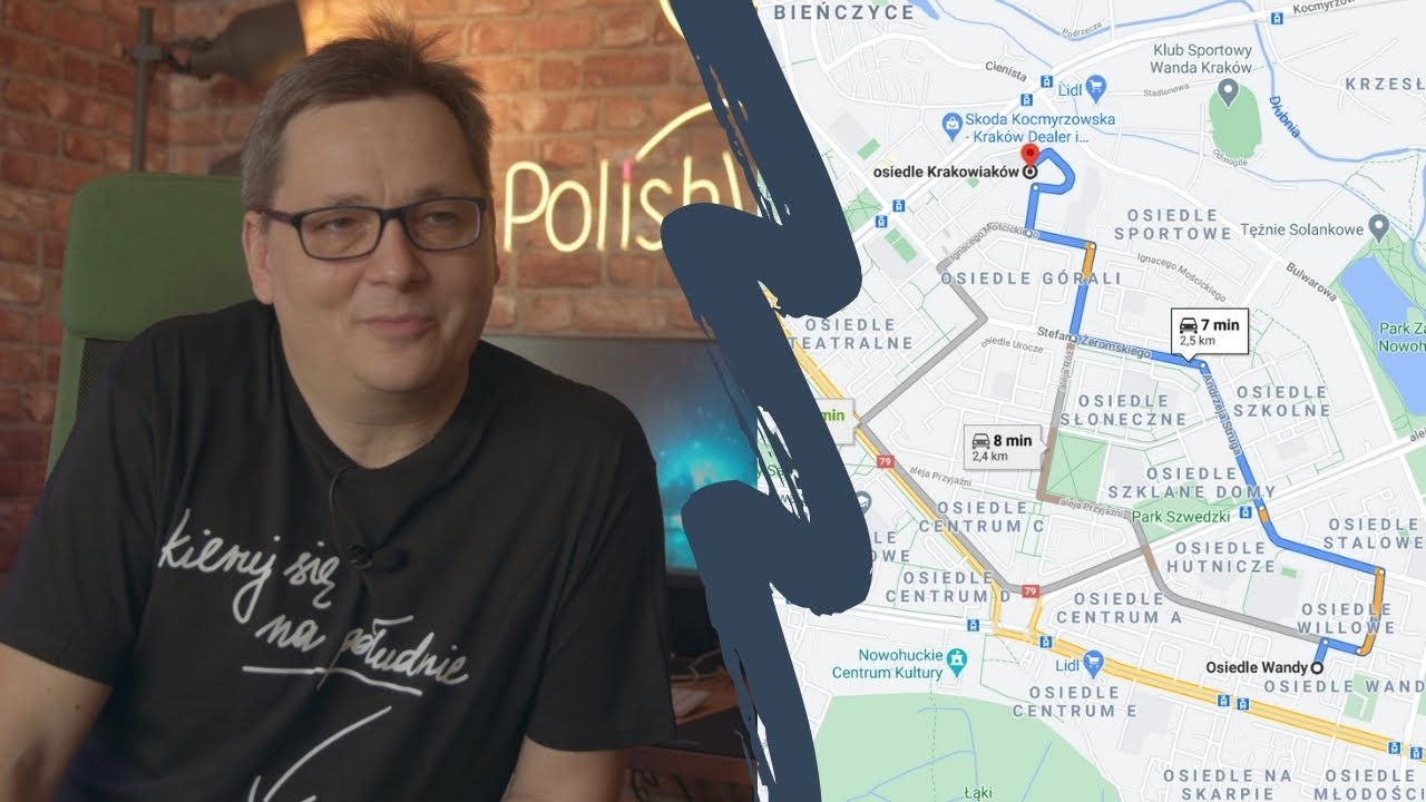 Człowiek, który jest głosem map Google