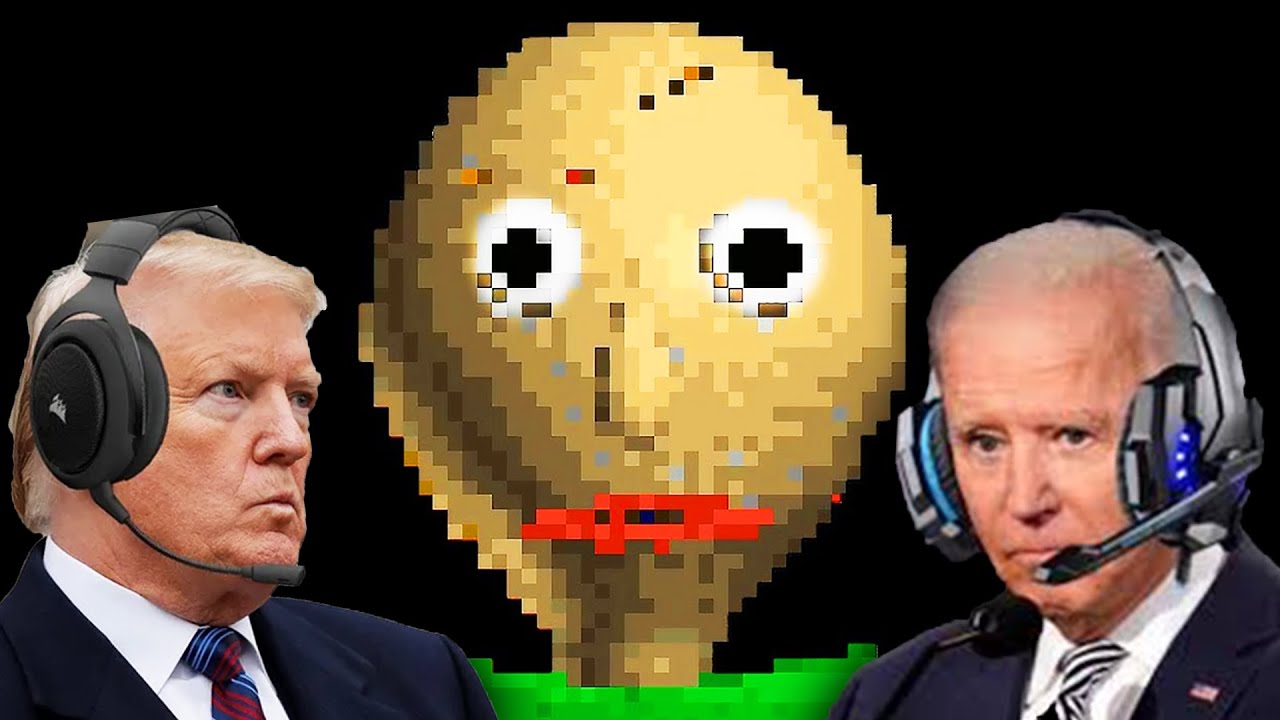 Президенты США играют в Baldi's Basics