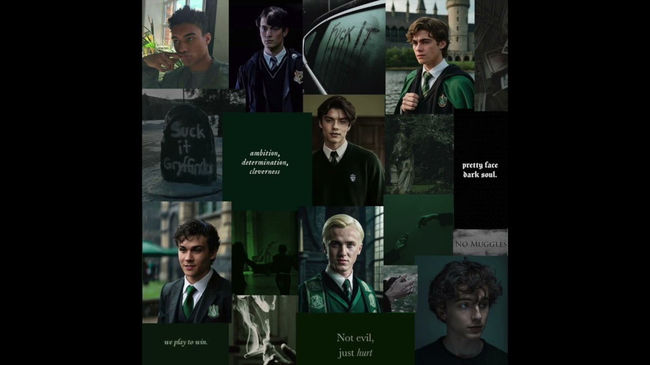 Slytherin boys as playlist