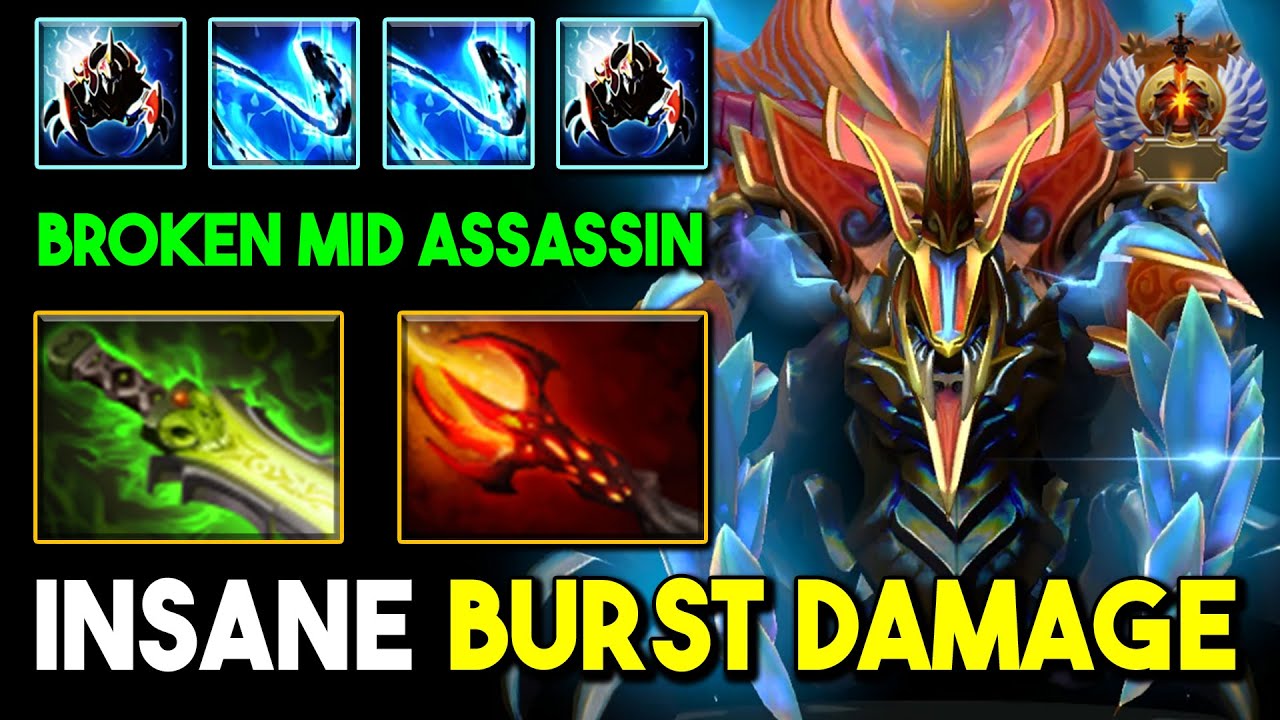TRULY BECOME BROKEN MID Nyx Assassin Ethereal Blade + LVL5 Dagon Build Insane Burst Damage DotA 2
