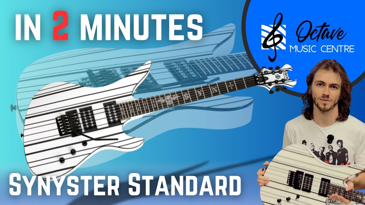 White Schecter Synyster Standard in 2 Minutes - Demo