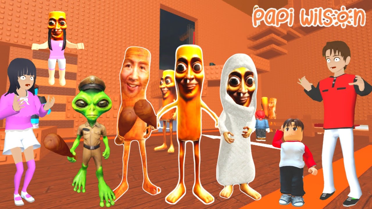 Yuta Mio Main Parkour Anomali Tung Tung Tung Sahur Alien Pulang Kampung 😱 | Roblox