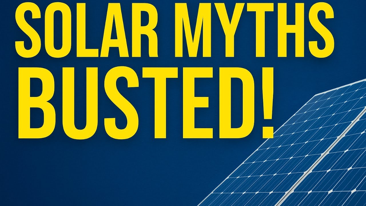 Top 5 Myths About Solar Power (Busted!) | Avrio Technologies