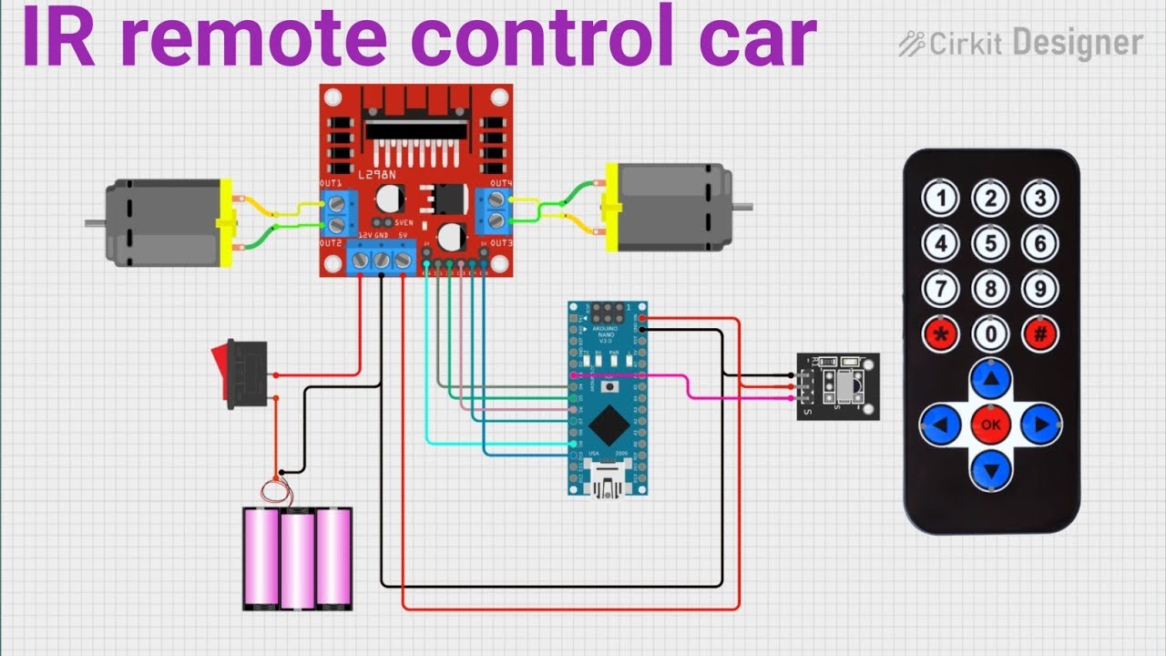IR Remote Control Car 🚗 | Arduino School Robotics Project | Step-by-Step Tutorial