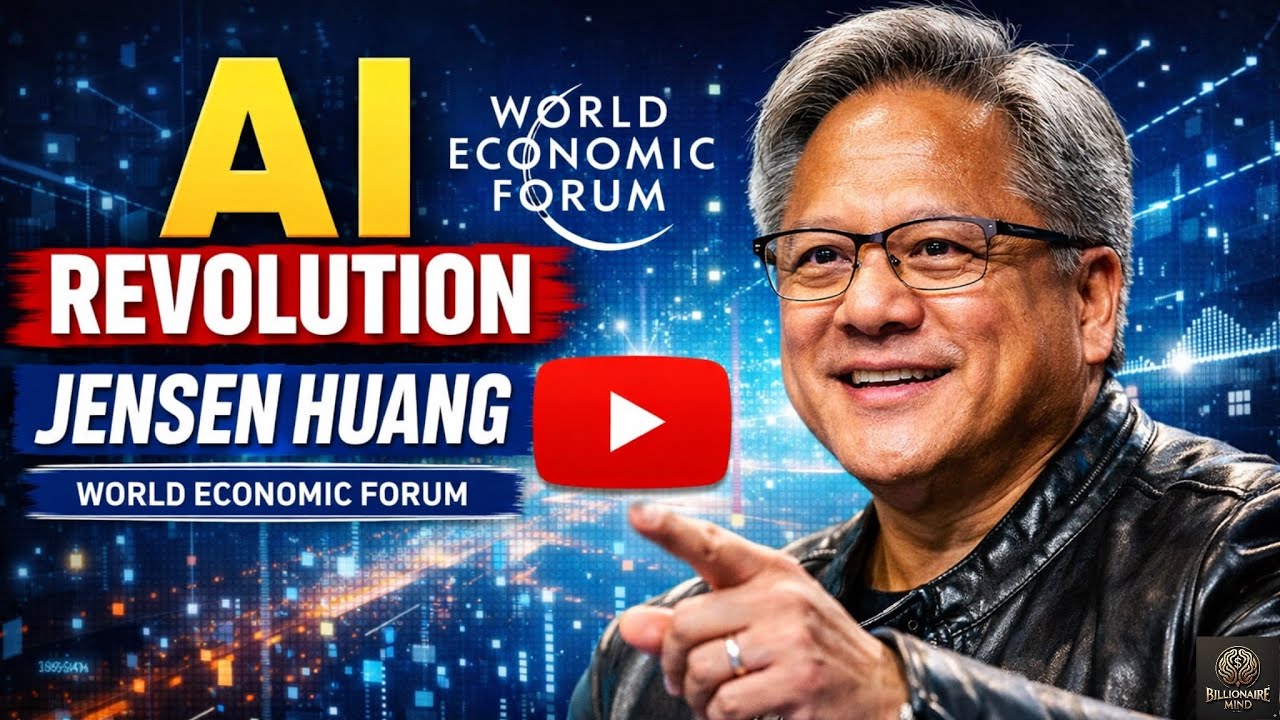 NVIDIA CEO Jensen Huang at WEF | The AI Revolution Explained - Billionaire Mind 