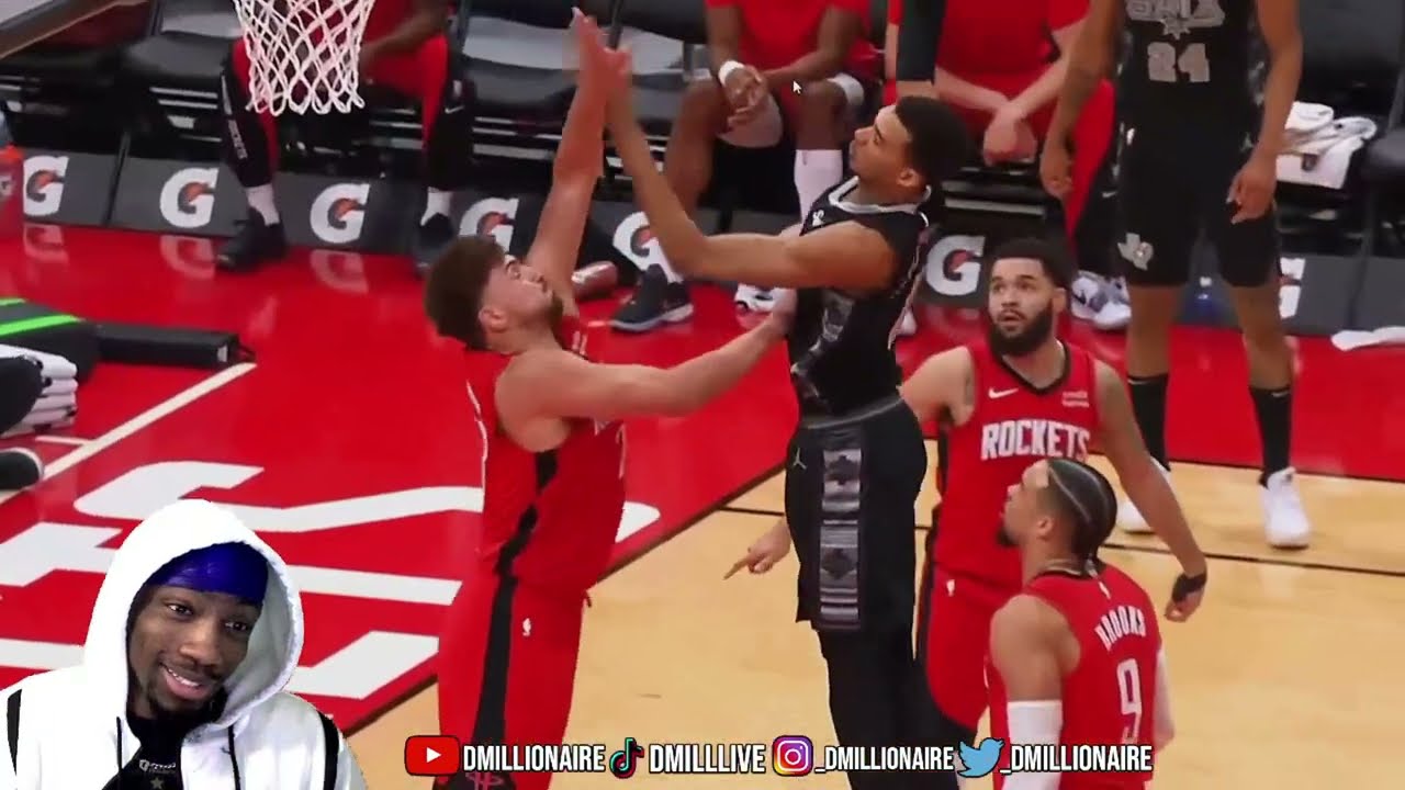 dMillionaire REACTION to Victor Wembanyama Is WAY Better Than We Thought He Would Be