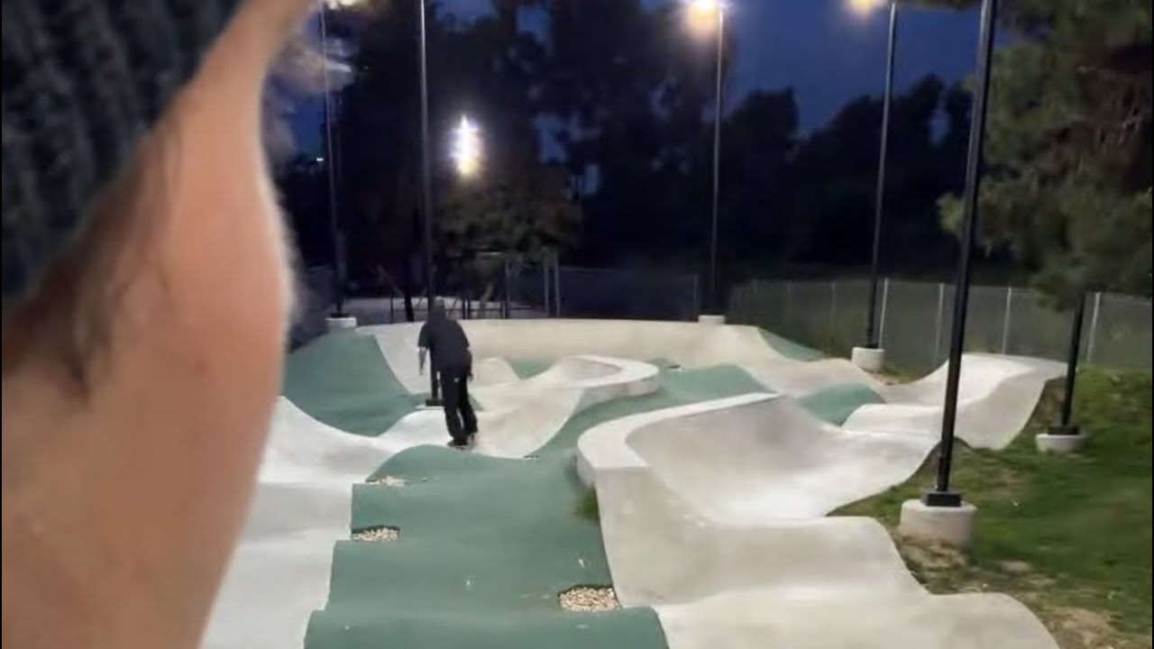 Lynwood pump track skate session