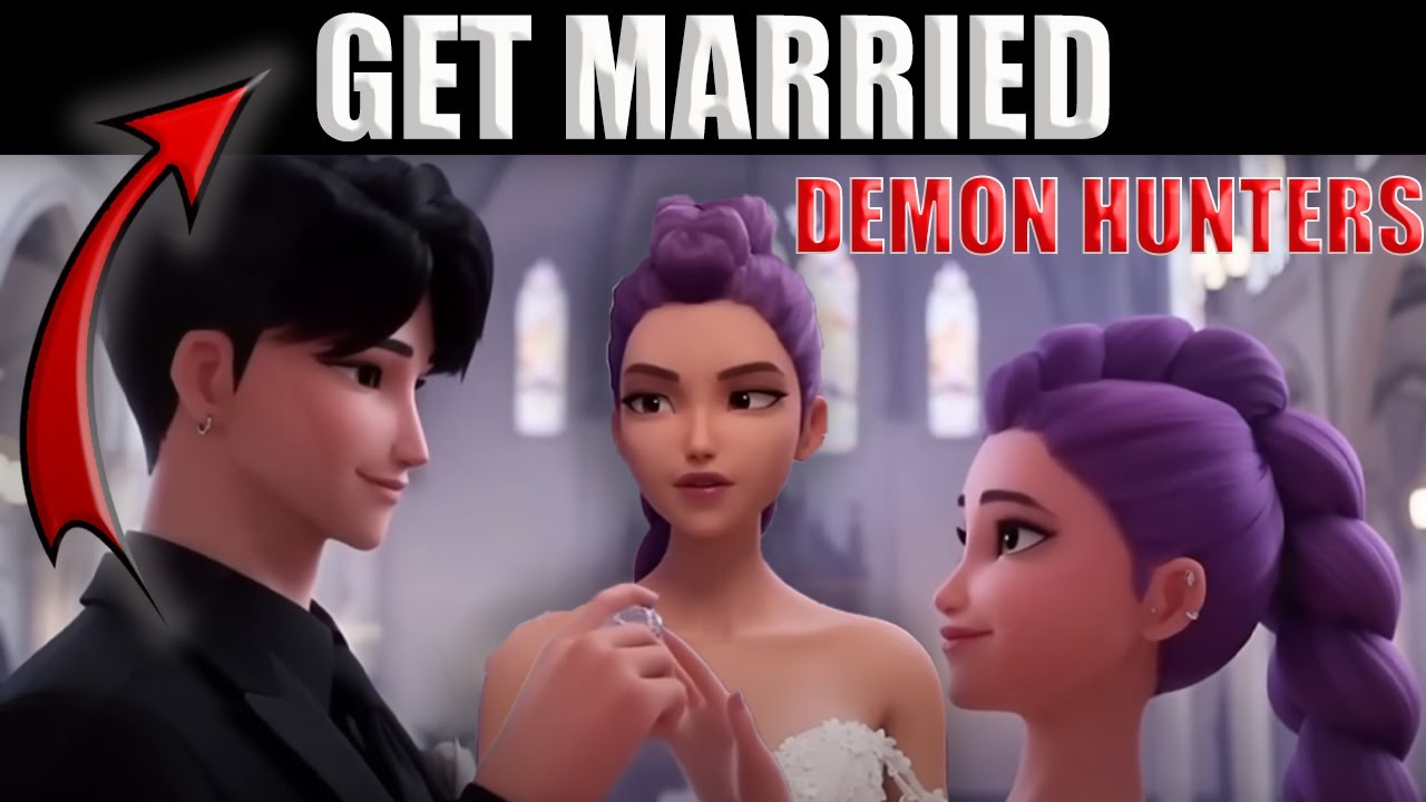 Rumi & Jinu Get Married KPop Demon Hunters Wedding | fan-made Official Lyric Video