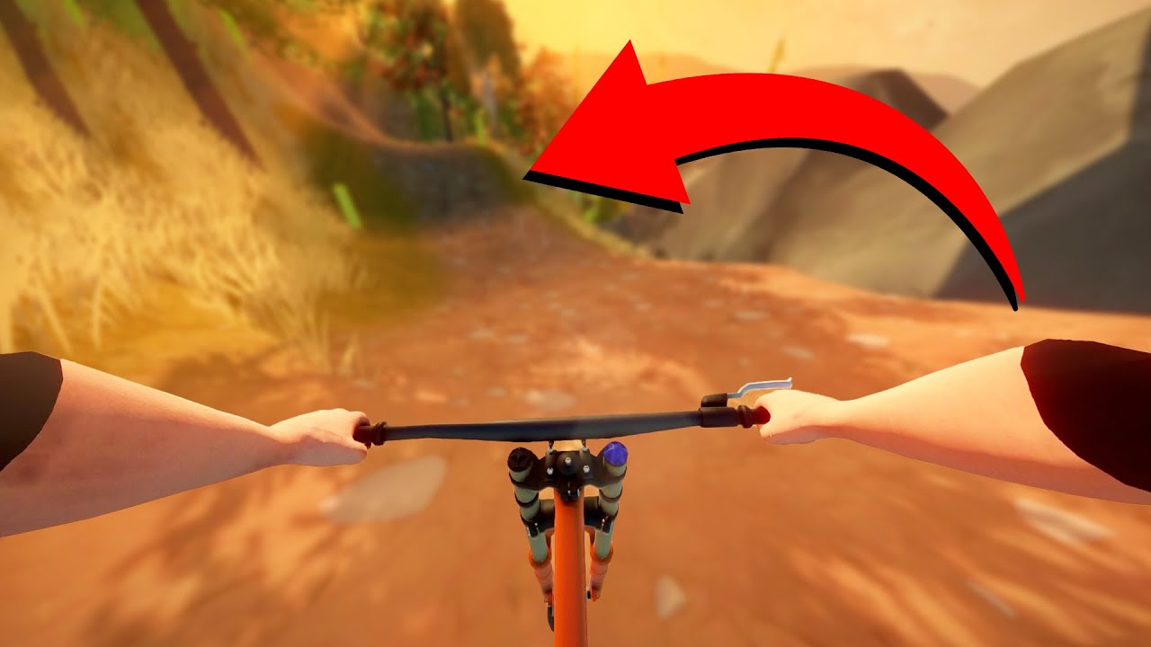 This NEW MOUNTAIN BIKE GAME is INCREDIBLE. (Cranked)