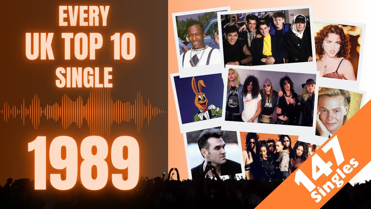 Every UK Top 10 Single Of 1989!!!