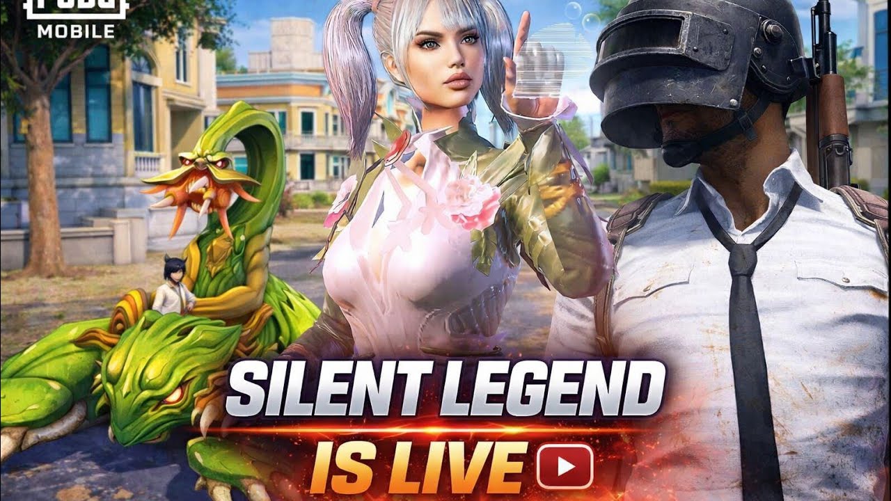Silent is Live 🔴 | PUBG MOBILE Update 4.2 | Full Rush Gameplay 🔥