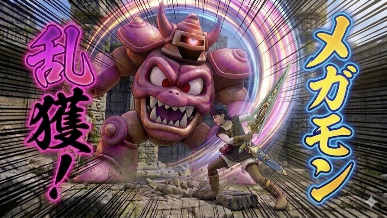 【ドラクエウォーク】メガモン乱獲 デスマシーンモデルE