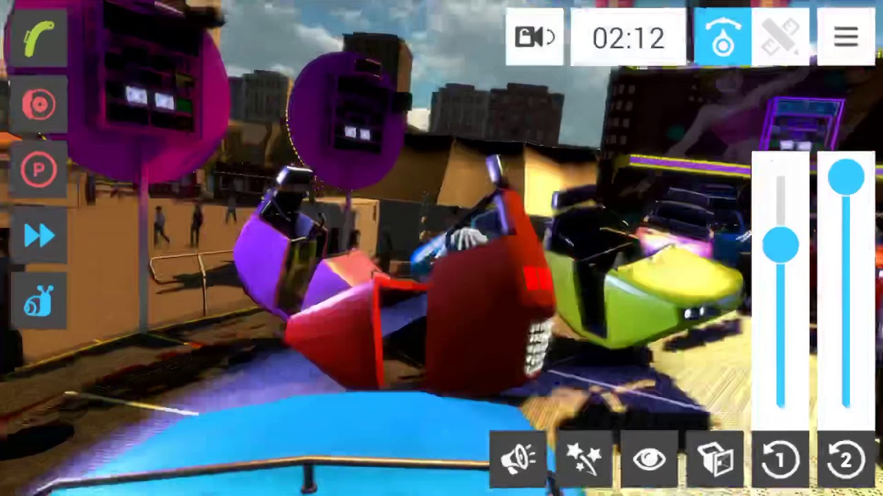Funfair ride Simulator 4 break dance (onride)