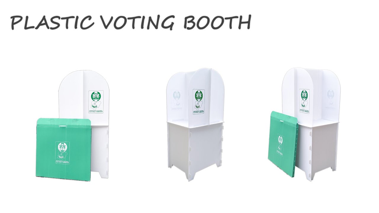 PP Ballot Plastic Voting Booth For Election Activities
