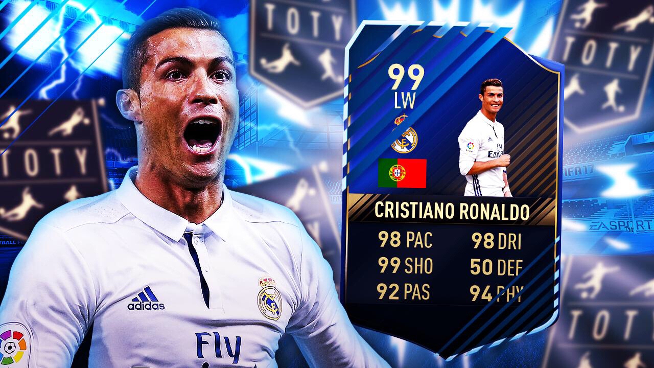 FIFA 17 - SKŁAD Z TOTY RONALDO