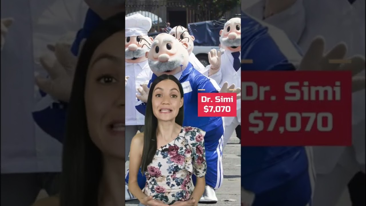 Cu&aacute;nto gana una botarga del Dr. Simi #shorts