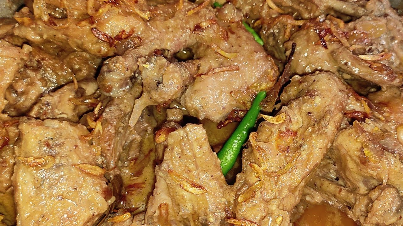 ঘরোয়া পদ্ধতিতে বিয়ে বাড়ি স্বাদের  চিকেন রোস্ট রেসিপি || Chicken Roast Recipe