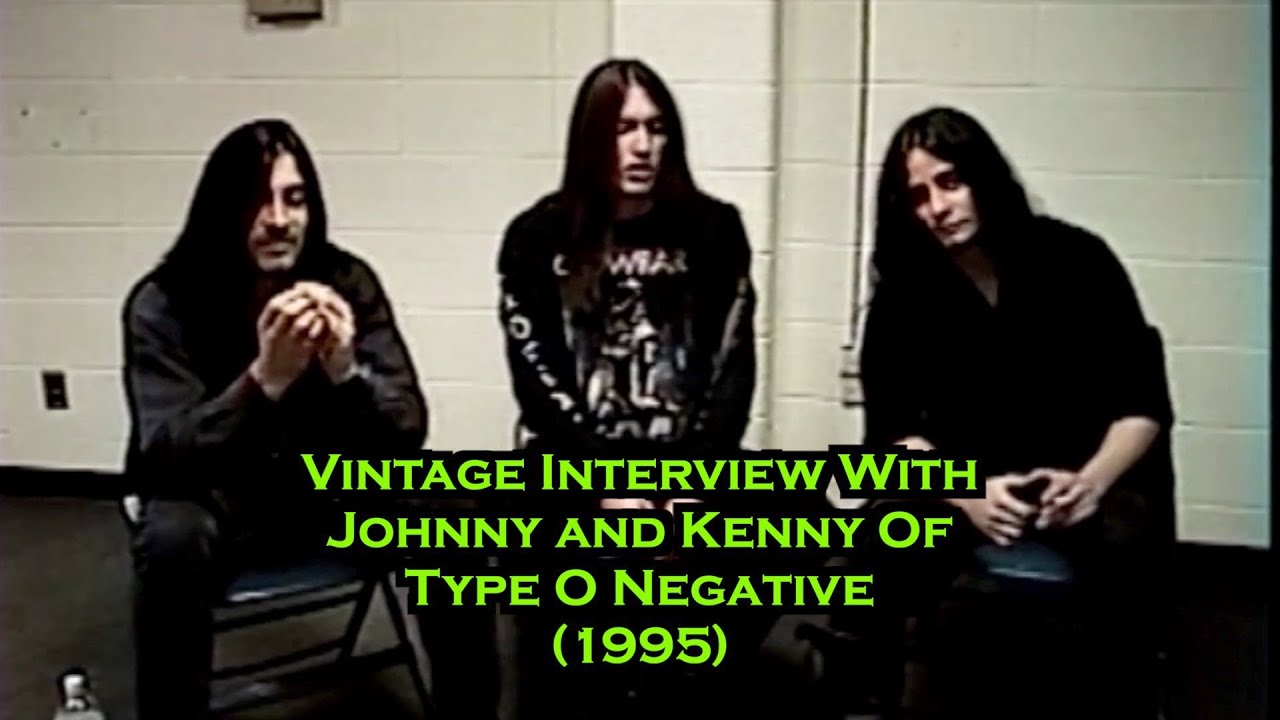 Vintage Interview with Johnny and Kenny of Type O Negative (1995)