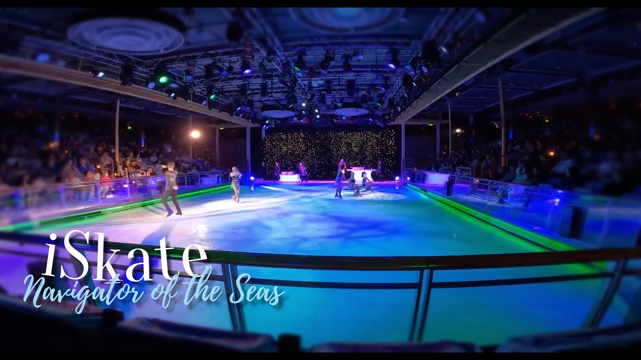 iSkate show at the Navigator of the Seas