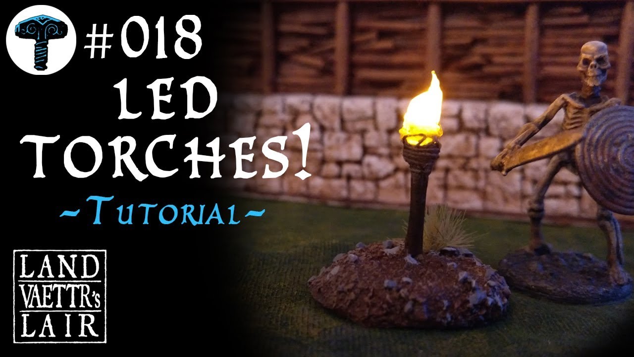 Создание светодиодных фонарей для настольной RPG (урок)