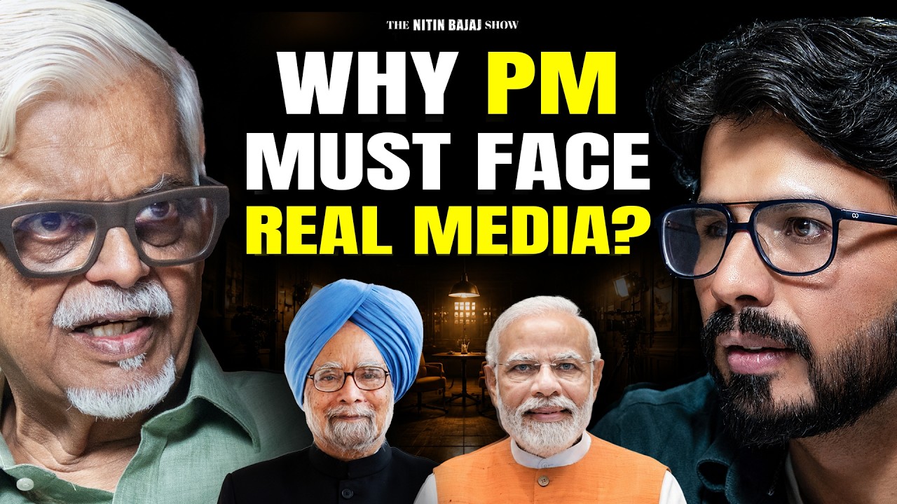 Ex PM Manmohan Singh&rsquo;s Advisor On Reality of Media & Press Conferences | Sanjaya Baru & Nitin Bajaj