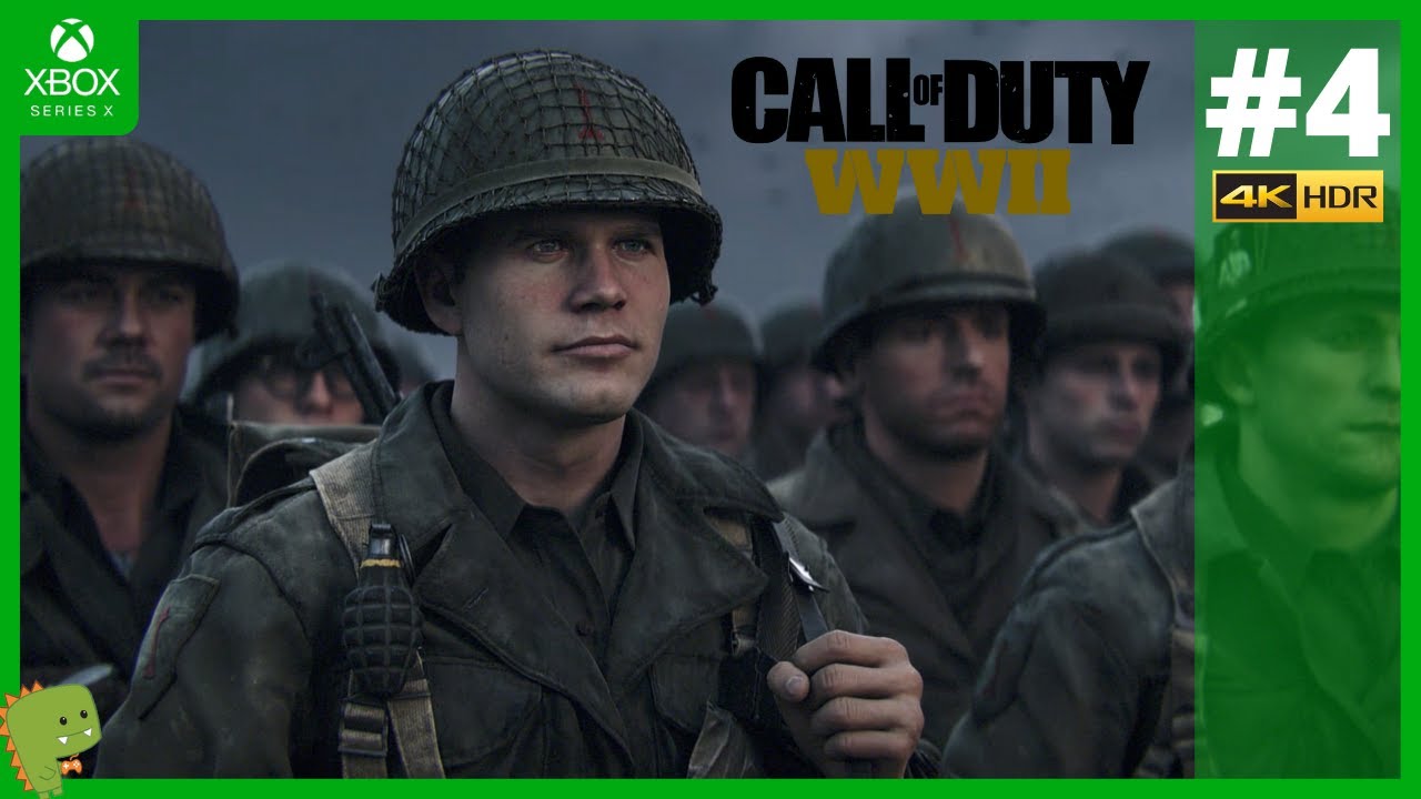 CALL OF DUTY WW2 #4 - COLINA 493 E BATALHA DO BULGE (Live Gameplay em Português PT-BR) em 4K/60
