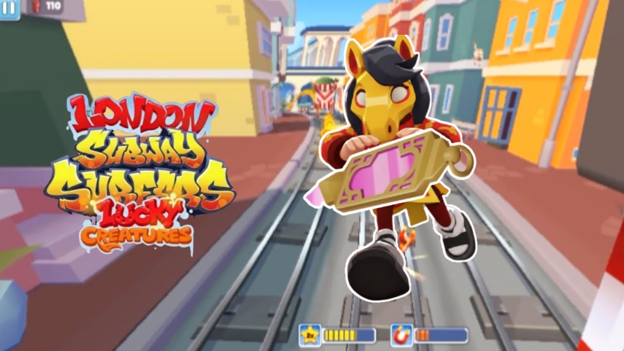 One Run Challenge with Horse in Subway Surfers 