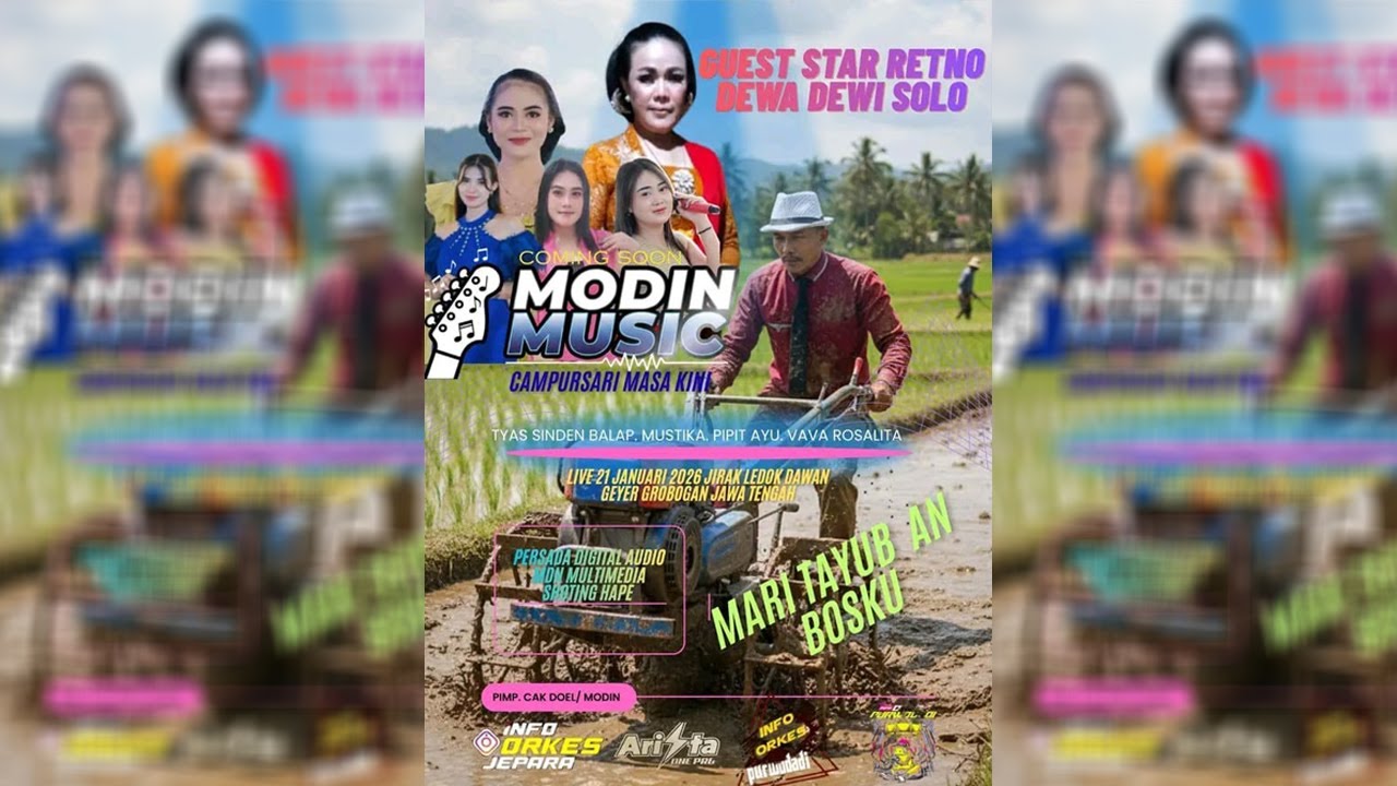 MDN MUSIK LIVE LENGKONG - GEYER II WEDDING : TONI & WULAN II PERSADA AUDIO