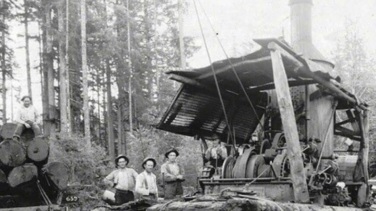 The 50-Ton Iron Beast: The Machine That Overpowered The Steam Donkey And Terrified 1900s Loggers