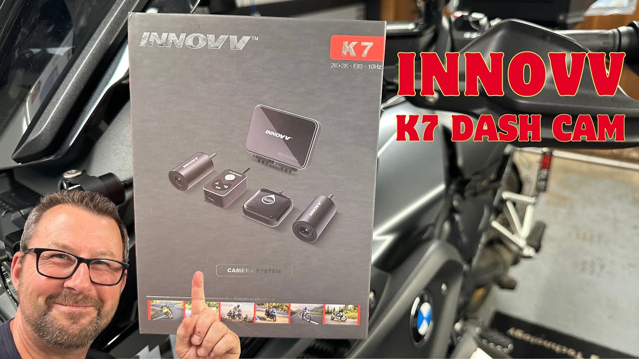 Install and first impressions of the Innovv K7 Dash camera | Fitted to the BMW R1250GS