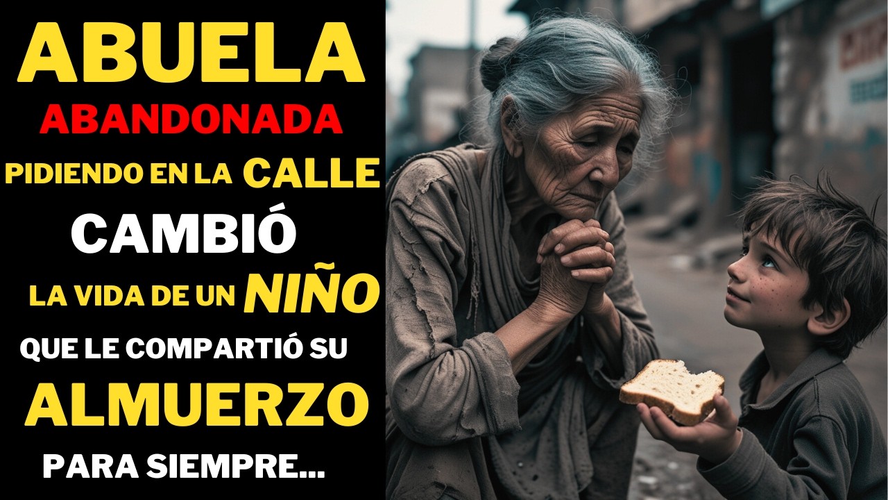 TODOS DABAN DE LADO A DO&Ntilde;A MATILDA... HASTA QUE UN NI&Ntilde;O DECIDI&Oacute; AYUDARLA...