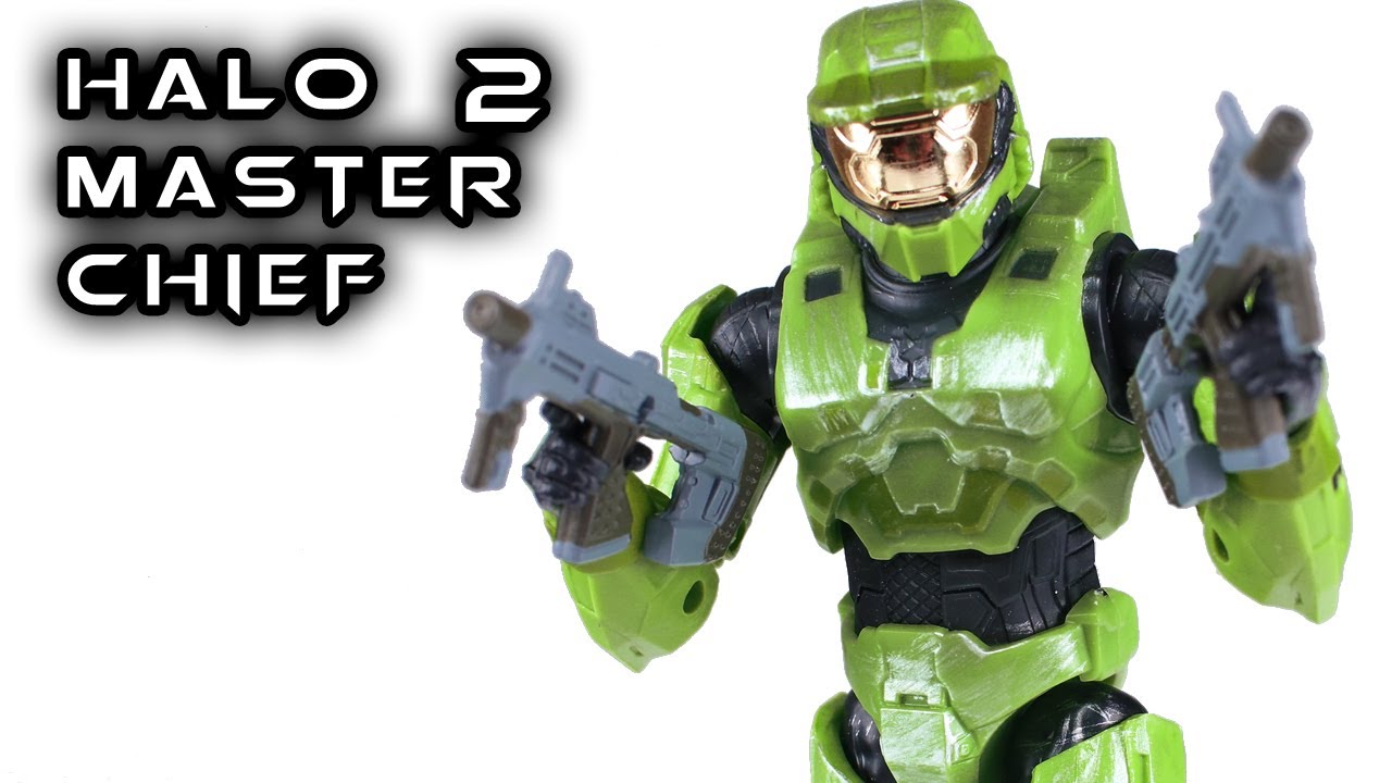 Jazwares MASTER CHIEF Halo 2 Series 4 Action Figure Review